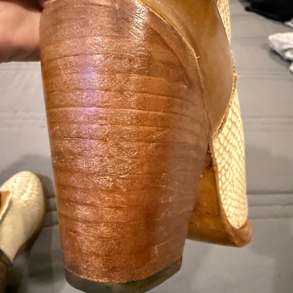 FREEBIRD by Steve Madden Detroit snake skin booties - Picture 6 of 7